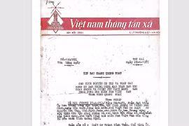 Tin chiến thắng miền Nam ngày 28/4/1975 qua bản tin của Thông tấn xã Việt Nam