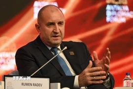 Tổng thống Bulgaria Rumen Radev. (Ảnh: Getty Images/TTXVN)
