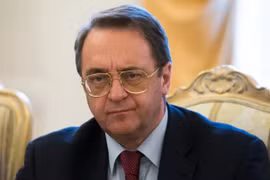 Thứ trưởng Ngoại giao Nga Mikhail Bogdanov đã tới Damascus tuần này. (Ảnh: AP)