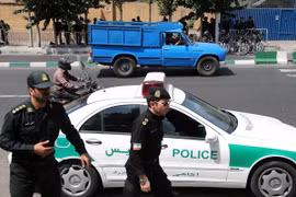 Cảnh sát Iran. (Ảnh: AP)