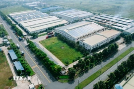 Khu công nghiệp Vĩnh Lộc 2, Tây Ninh. (Ảnh: Minh Hưng/TTXVN)