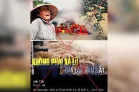 Cảnh báo tin giả AI xuyên tạc về mưa lũ.