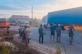 Gia Lai: Hai vợ chồng tử vong sau va chạm với ôtô khách trên Quốc lộ 1