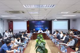 Toàn cảnh Tọa đàm “Chính sách đặc biệt để phát triển công nghệ chiến lược quốc gia." (Ảnh: PV/Vietnam+)
