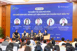 Toàn cảnh sự kiện “Thí điểm Sàn giao dịch tài sản số: Cơ chế giám sát, năng lực vận hành và chuẩn mực đầu tư." (Ảnh: Minh Sơn/Vietnam+)