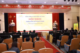 Bộ trưởng Bộ Khoa học và Công nghệ Nguyễn Mạnh Hùng phát biểu chỉ đạo tại Hội nghị. (Ảnh: Vietnam Post)