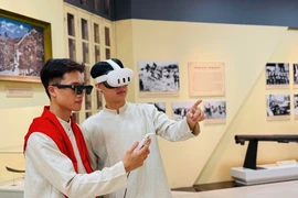 Viettel High Tech chính thức ra mắt trải nghiệm công nghệ thực tế tăng cường (AR) gắn với thế giới thực đầu tiên tại Bảo tàng Cách mạng Việt Nam. (Ảnh: Viettel High Tech)