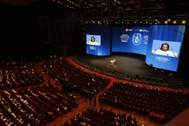 Toàn cảnh phiên Bế mạc Lễ mở ký Công ước Hà Nội