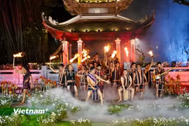 Cồng chiêng Tây Nguyên ngân vang giữa lòng Thủ đô