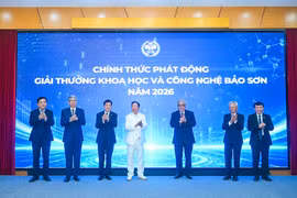 Giải thưởng Khoa học và Công nghệ Bảo Sơn năm 2026 chính thức được phát động. (Ảnh: Minh Sơn/Vietnam+)