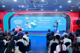 Hiệp hội An ninh mạng Quốc gia phối hợp cùng TikTok Việt Nam tổ chức Tọa đàm với chủ đề “Vui Tết an toàn - không lo Deepfake." (Ảnh: PV/Vietnam+)