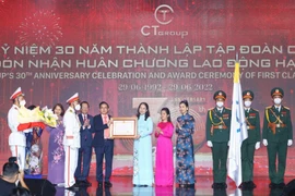 CT Group công bố chiến lược phát triển 30 năm tiếp theo với 9 ngành công nghệ lõi. (Ảnh: PV/Vietnam+)
