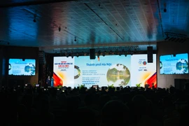 Hà Nội năm thứ 3 liên tiếp dẫn đầu chỉ số đổi mới sáng tạo cấp địa phương. (Ảnh: Minh Sơn/Vietnam+)