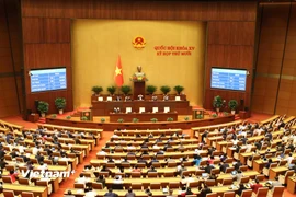 Kỳ họp thứ 10, Quốc hội khóa XV đã biểu quyết thông qua Luật sửa đổi, bổ sung một số điều của Luật Sở hữu trí tuệ, với 432/438 đại biểu tham gia biểu quyết tán thành. (Ảnh: Bộ Khoa học và Công nghệ)