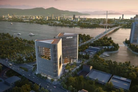 Phối cảnh toà nhà mới của Viettel tại Đà Nẵng. 