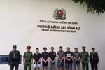 06 đối tượng cướp tài sản đã bị bắt giữ sau 48h truy xét. (Ảnh: CA TP. Hồ Chí Minh cung cấp)