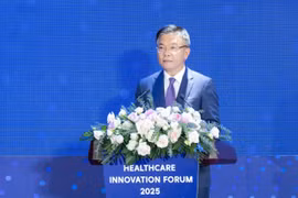 Phó Thủ tướng Lê Thành Long phát biểu tại Diễn đàn. (Ảnh: PV/Vietnam+)