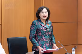 Ủy viên Trung ương Đảng, Phó Chủ tịch Quốc hội Nguyễn Thị Hồng. 