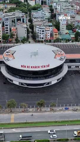  Có gì ở bến xe hình tròn độc đáo trị giá 120 tỷ đồng tại cửa ngõ Thủ đô? 