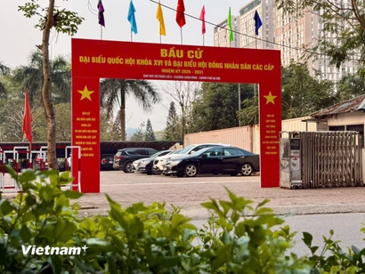 Cuộc bầu cử góp phần củng cố niềm tin của người dân và tăng cường đoàn kết quốc gia. (Nguồn: Thái Hà/Vietnam+)