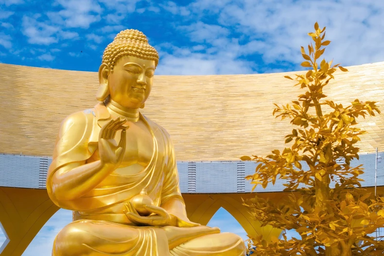 Tổ chức Lễ an vị Tôn tượng Đức Phật Câu Na Hàm tại núi Bà Đen