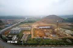 Theo chủ đầu tư Dự án nhà máy điện rác ở Bỉm Sơn được chấp thuận chủ trương đầu tư từ tháng 12/2017 nhưng quá trình triển khai gặp nhiều khó khăn khách quan liên quan đến thủ tục pháp lý. (Ảnh: Việt Hoàng/TTXVN)