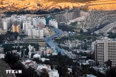 Quang cảnh thủ đô Damascus của Syria. (Ảnh: THX/TTXVN)