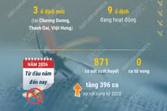 Dịch sốt xuất huyết tại Hà Nội có xu hướng gia tăng