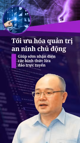 Tối ưu hóa quản trị an ninh chủ động giúp sớm nhận diện các hình thức