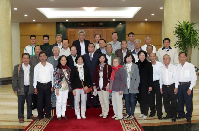 Thường trực Ban Bí thư tiếp các nguyên lãnh đạo Kiên Giang ảnh 1