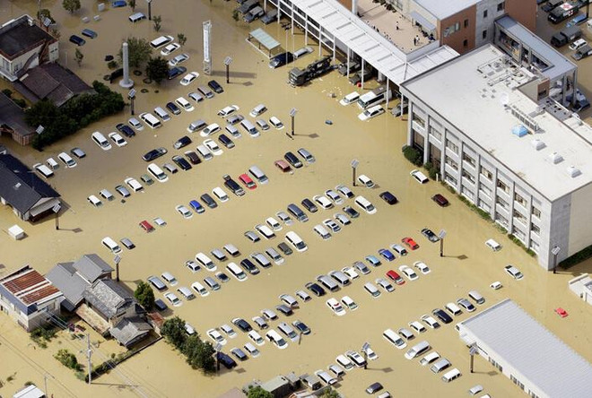 [Photo] Nhật Bản hứng chịu trận lũ tồi tệ nhất trong 60 năm qua ảnh 1