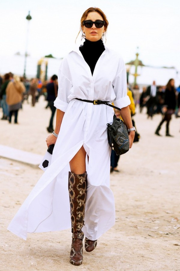 Tỏa sáng với 5 bí quyết diện đầm sơmi “chất" như ngôi sao ảnh 14