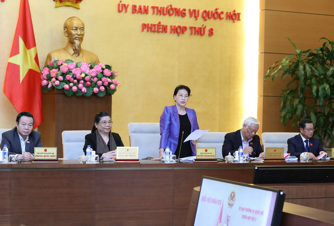 Bế mạc Phiên họp thứ 8 của Ủy ban thường vụ Quốc hội ảnh 1