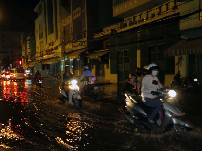 TP.HCM khánh thành công trình chống ngập trên địa bàn Quận 8 ảnh 1