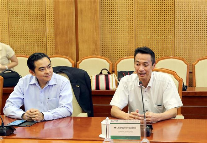 Nhà đầu tư Nhật Bản đầu tiên đầu tư vào Khu công nghiệp Sông Khoai ảnh 2