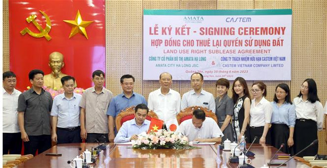 Nhà đầu tư Nhật Bản đầu tiên đầu tư vào Khu công nghiệp Sông Khoai ảnh 1