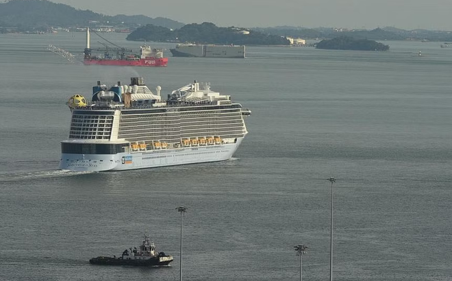 Singapore tìm kiếm hành khách rơi khỏi du thuyền Spectrum of the Seas ảnh 1