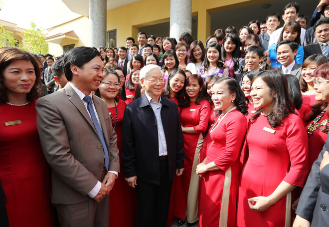 Tổng Bí thư dâng hương tưởng niệm đồng chí Trường Chinh ảnh 2