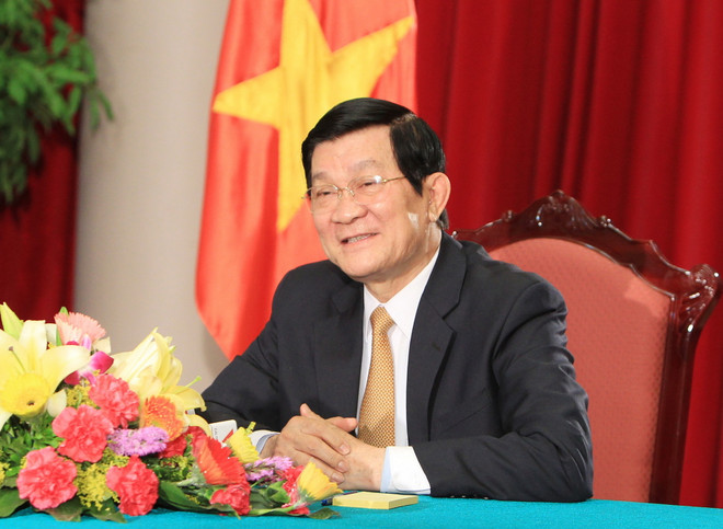 Chủ tịch nước và Phu nhân đi thăm và làm việc tại Lào ảnh 1