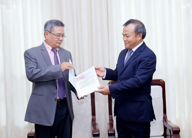 Trao Quyết định Lãnh sự danh dự Việt Nam tại Nouvelle Calédonie ảnh 1