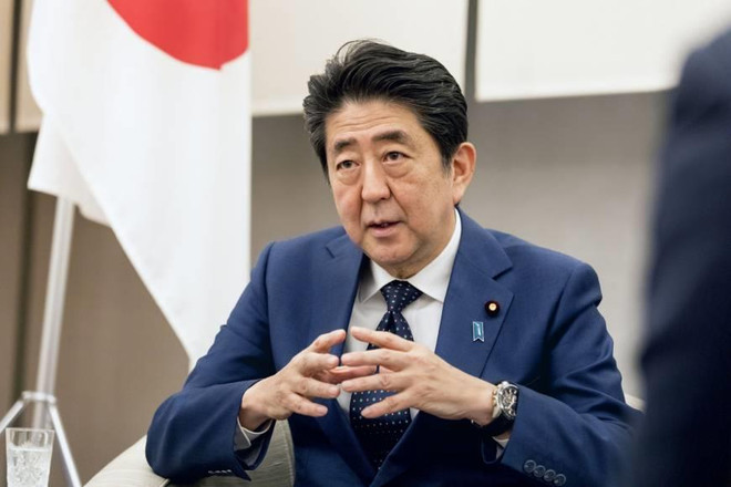 Thủ tướng Shinzo Abe. (Nguồn: The Japan Times) Thượng viện Nhật Bản bác kiến nghị khiển trách Thủ tướng Abe ảnh 1
