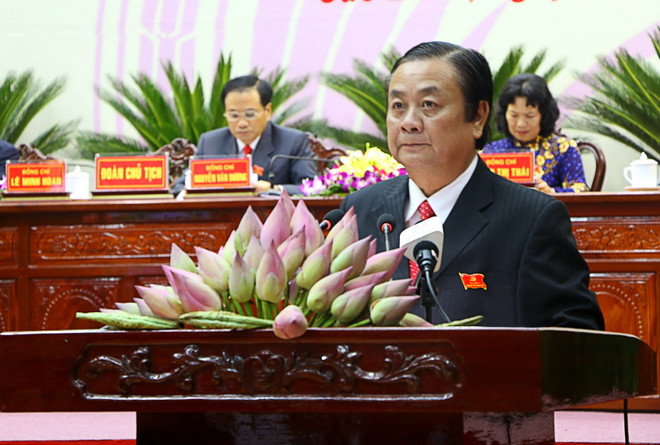 Ông Lê Minh Hoan tái đắc cử chức danh Bí thư Tỉnh ủy Đồng Tháp ảnh 1