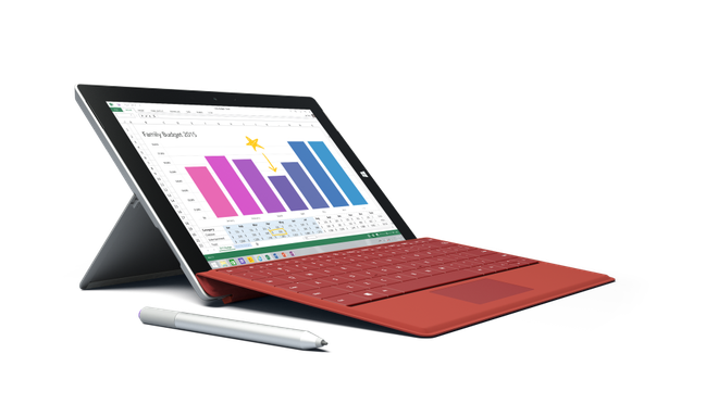 Surface 3 ra mắt: Máy tính bảng mỏng, nhẹ nhất của Microsoft ảnh 1