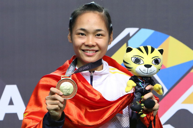 Nỗ lực và đam mê đằng sau chiếc HCV của nữ tân binh pencak silat ảnh 1