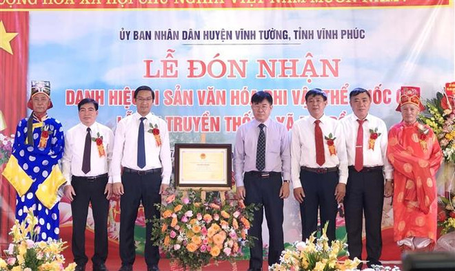 Vĩnh Phúc: Gìn giữ và bảo tồn lễ hội truyền thống xã Đại Đồng ảnh 2