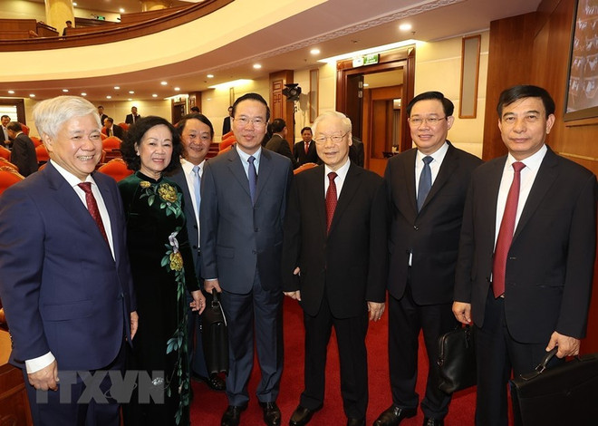 Phát biểu của Tổng Bí thư khai mạc Hội nghị giữa nhiệm kỳ BCH TW ảnh 4