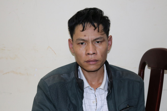 Đối tượng Vì Văn Toán tại cơ quan điều tra. (Ảnh: Xuân Tư/TTXVN) Hoàn tất kết luận điều tra 9 bị can trong vụ sát hại nữ sinh giao gà ảnh 1