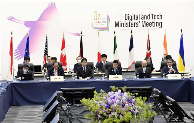 G7 nhất trí thúc đẩy việc sử dụng trí tuệ nhân tạo có trách nhiệm ảnh 1