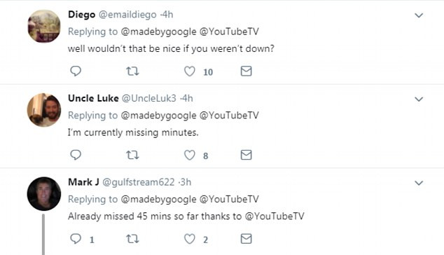 Người dùng YouTube TV giận dữ vì sập mạng khi xem trận Anh-Croatia ảnh 2