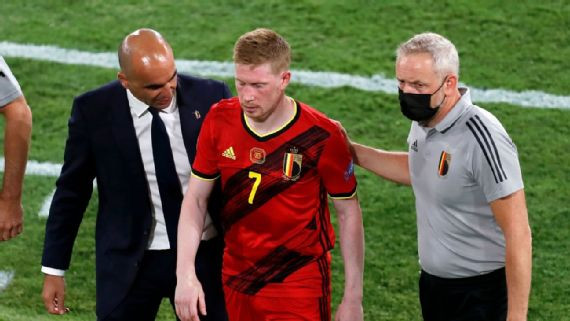 Bỉ lo cho chấn thương của De Bruyne, Hazard sau khi thắng Bồ Đào Nha ảnh 1